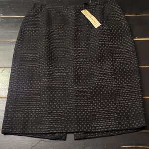 LINDA ALLARD ELLEN TRACY- WOMEN'S ELEGANT BLACK 🖤 🖤 🖤 🖤 🖤 🖤 🖤 🖤 🖤SKIRT